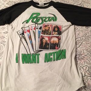 Vintage Poison I want Action shirt